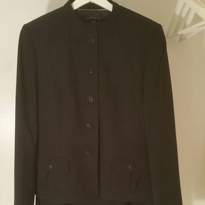 Classic Anne Klein Black Suit